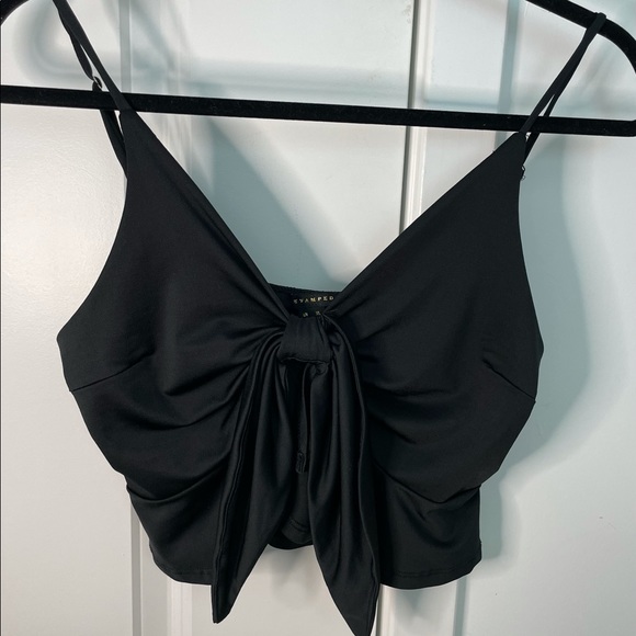 Black Crop Top - Picture 1 of 2